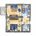 Apartment Windsbraut Im Immenbarg Rostock