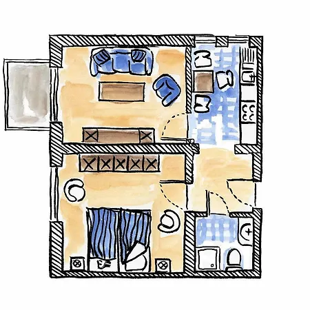 Apartment Windsbraut Im Immenbarg Rostock